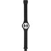 HIP HOP Watches - Orologio da Donna Black Tie HWU0529 - Collezione Solare - Cinturino in Silicone - Impermeabile 5 ATM - Cassa 34mm - Nero
