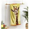 Catherine Lansfield Giraffa Asciugamano, Cotone, Giallo, Beach Towel