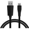 CELLONIC ® Cavo USB 1m Compatibile con Samsung ST93 / NX200 / MV800 / WB750 / ST96 / ST94 / ST76 Filo Carica 1A Cavetto Dati USB A 2.0 PVC Nero, per Fotocamera