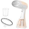 HNCY ferro da stiro a vapore, Mini Ferro da Stiro da Viaggio, ferro verticale, Colpo di Vapore 27 g/min, Serbatoio 300ml, Potenza 1500W, Touch Control, Fast Steam, Antigoccia, Auto Shut Off - Giallo
