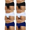 Casey Kevin Slip Uomo Intimo Sportivo 6 Pezzi, Boxer Uomo Mutande Traspirante Elasticizzato Underwear,XL