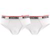 MOSCHINO Uomo Intimo Slip 47388119 L Bianco White 0001