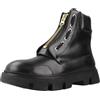 Geox D Vilde, Stivale alla Caviglia, Nero, 40 EU