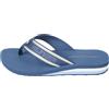 Tommy Hilfiger Donna Infradito Beach Sandal con Tacco a Zeppa, Blu (Fossil Blue), 37