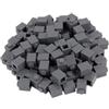 LEGO Classic 100 Pezzi 1x1 Pietra (3005, Grigio Scuro) con separatore per Pietre