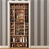 CREARREDA Adesivi per Porte in PVC Premium, Door Cover Cabina, Applicazione Facile e Senza Bolle, Rivestimenti per Porte da Interno 83 x 210 Rifilabili