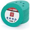 Woltersberger® 50 dischi abrasivi eccentrici Ø 125 mm | Grana P1500 | 8 fori in verde | per una levigatura ottimale, versatile