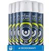 Infasil Deodorante Spray Uomo Derma 48h Dry con Molecola 2C, Betaciclodestrina, Anti Umidità, Contro il Sudore in Eccesso, 150 ml
