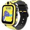 IOWODO Smartwatch per Bambini con Chiamata, 2G SIM con Fotocamera SOS Watch Integrato nella Scheda SD, 18 Giochi Puzzle Allarmi per Bambini Smart Watch per Ragazzi Ragazze 3-12Y