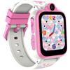 IOWODO Smartwatch per Bambini con Chiamata, 2G SIM con Fotocamera SOS Watch Integrato Nella Scheda SD, 18 Giochi Puzzle Allarmi per Bambini Smart Watch per Ragazzi Ragazze 3-12Y