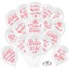 DPKOW 25pcs Addio al Nubilato Palloncini Decorazioni, Team Bride di Essere Palloncini Goodbye Miss Hello Mrs Palloncini in Lattice per Hen Feste Addio al Nubilato Decorazioni Futura Sposa Matrimonio