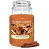 Yankee Candle Candela profumata in giara grande | Bastoncino di cannella | Durata Fino a 150 Ore | regalo perfetto per le donn