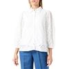 YAS Holi-Maglietta a 3/4 S Noos Camicia, Stella Bianca, L Donna