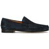ANTICA CUOIERIA Mocassino uomo blu in suede