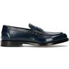 DOUCAL'S Mocassino uomo blu in pelle