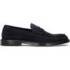 DOUCAL'S Mocassino uomo blu in suede