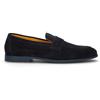 DOUCAL'S Mocassino uomo blu in suede