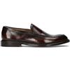 DOUCAL'S Mocassino uomo marrone in pelle