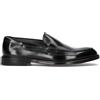 DOUCAL'S Mocassino uomo nero in pelle
