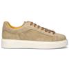 DOUCAL'S Sneaker uomo beige in suede