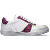 GAeLLE Sneaker donna bianca/fucsia