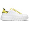 GAeLLE Sneaker donna bianca/gialla