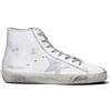 GOLDEN GOOSE FRANCY CLASSIC Sneaker donna bianca/grigia in pelle