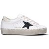 GOLDEN GOOSE HI STAR Sneaker donna bianca in pelle