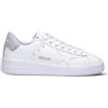 GOLDEN GOOSE PURE Sneaker donna bianca/argento in pelle