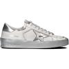 GOLDEN GOOSE Sneaker uomo bianca/argento in pelle