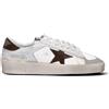 GOLDEN GOOSE STARDAN Sneaker uomo bianca/testa di moro