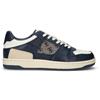 GUESS Sneaker uomo blu/bianca/beige in pelle