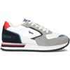 HARMONT&BLAINE Sneaker uomo bianca/grigia/blu/rossa in suede
