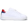 HARMONT&BLAINE Sneaker uomo bianca/rossa/blu in pelle
