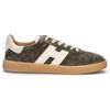 HOGAN Sneaker uomo militare in suede