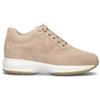 HOGAN Sneaker donna beige in pelle