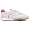 HOGAN Sneaker donna bianca/rosa in pelle