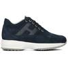 HOGAN Sneaker donna blu in pelle