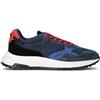HOGAN Sneaker uomo blu/rossa