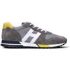 HOGAN Sneaker uomo grigia/gialla