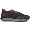 HOGAN Sneaker uomo marrone/nera in pelle