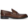 MADE IN ITALY Mocassino uomo marrone in pelle