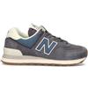 NEW BALANCE Sneaker donna blu in suede