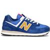 NEW BALANCE Sneaker uomo blu in pelle