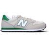 NEW BALANCE Sneaker uomo grigia/verde