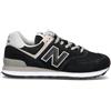 NEW BALANCE Sneaker uomo nera in pelle