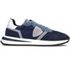 PHILIPPE MODEL Sneaker uomo blu in suede