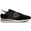 PHILIPPE MODEL Sneaker uomo nera in suede
