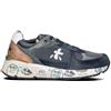 PREMIATA MASE Sneaker trendy uomo blu in pelle/tessuto