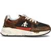 PREMIATA Sneaker donna marrone/nera in pelle